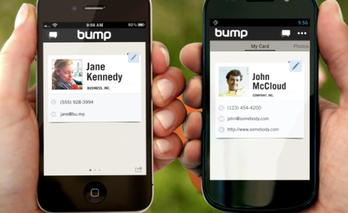 Lo sợ iOS 7, Google mua lại ứng dụng chia sẻ dữ liệu Bump