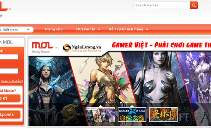 Ngân Lượng mở cổng thanh toán game mới ở Việt Nam