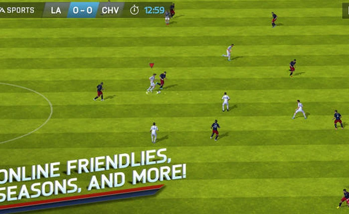 Game đá bóng nổi tiếng Fifa 14 có mặt trên iOS và Android