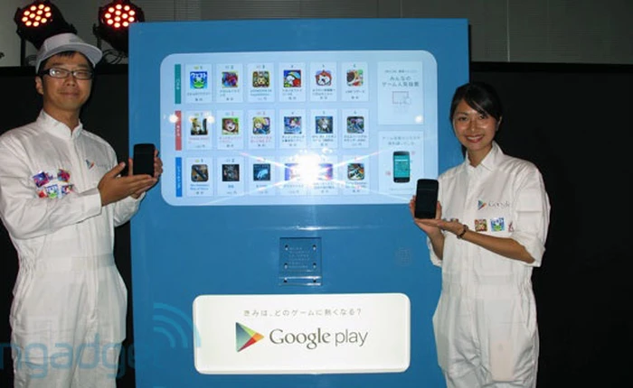 Google giới thiệu máy bán game tự động