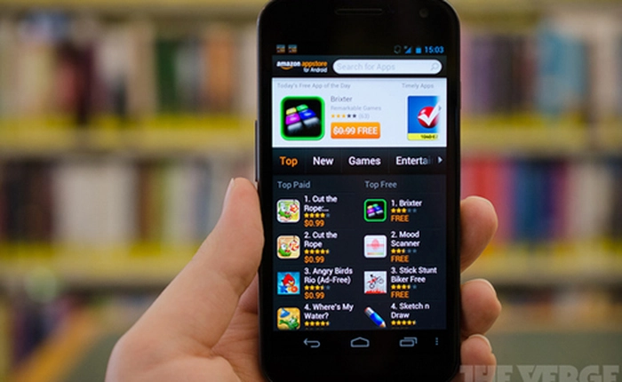 Amazon đang âm thầm phát triển smartphone giao diện 3D