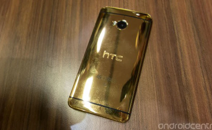 Thực tế trải nghiệm đẳng cấp cùng HTC One dát vàng xa xỉ