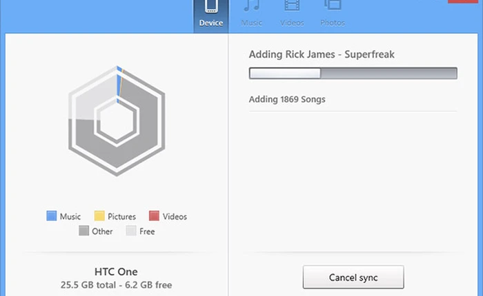 doubleTwist cho Windows có giao diện mới, bổ sung lựa chọn đồng bộ