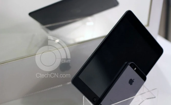 Lộ ảnh thực tế iPad mini 2 không sở hữu cảm biến vân tay