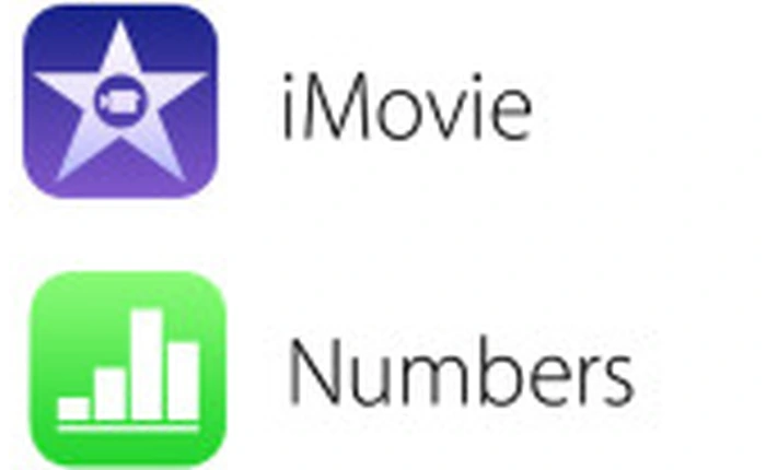 Apple thiết kế lại biểu tượng bộ ứng dụng iWork, iLife và miễn phí GarageBand