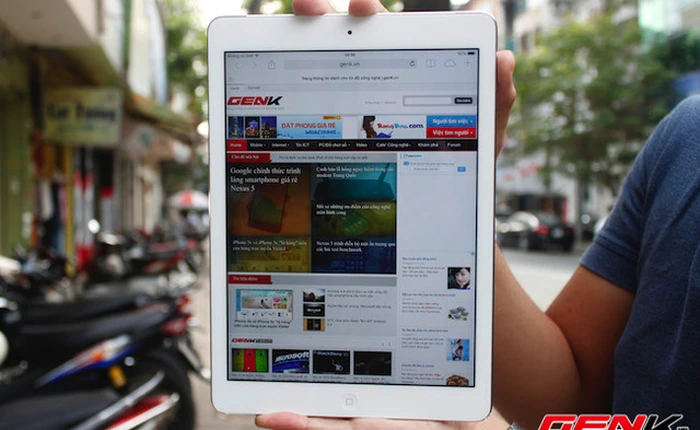 iPad mini Retina tan tành sau nhiều màn tra tấn