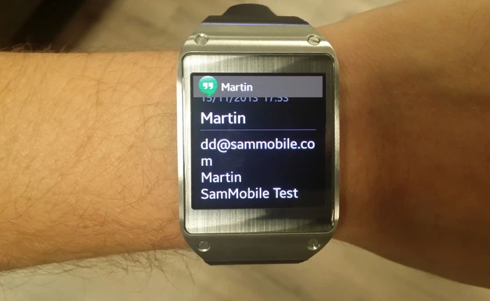 Đồng hồ Samsung Galaxy Gear được nâng cấp để "thông minh" hơn