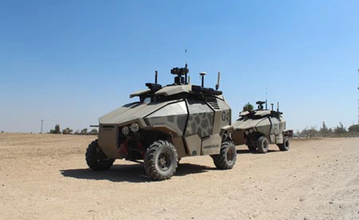 Guardium: Xe trinh sát không người lái siêu đỉnh của Israel