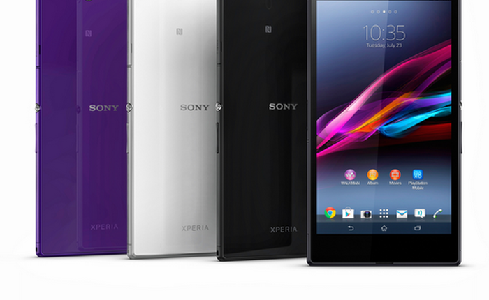 Xperia Z Ultra chính thức ra mắt: Màn hình Full HD 6,44 inch, chip 2,2 Ghz, pin 3.000 mAh