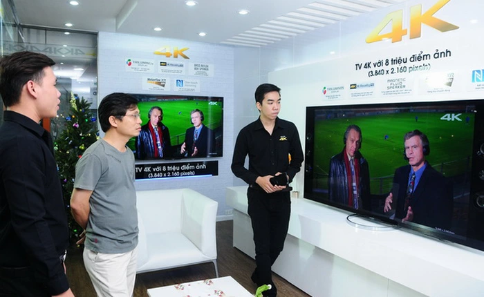 Tưng bừng trải nghiệm siêu phẩm TV Sony Bravia 4K
