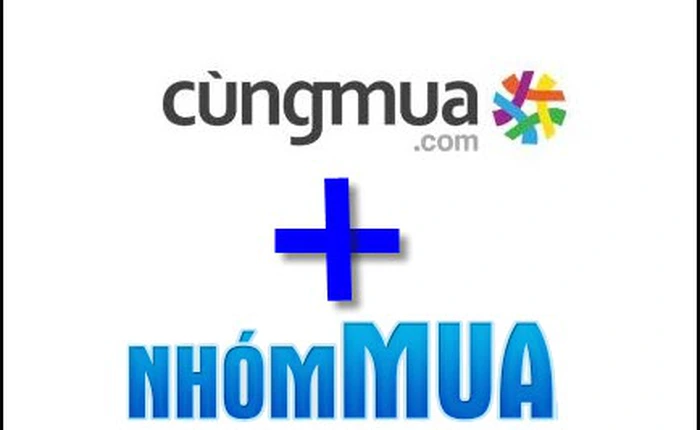 Hai trang thương mại điện tử lớn Cùng Mua và Nhóm Mua sáp nhập