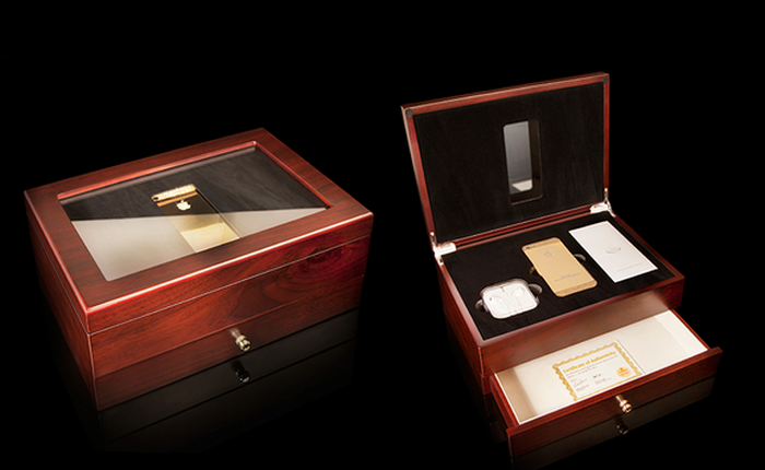 Choáng ngợp trước iPhone 5s dát vàng, nạm kim cương chỉ dành cho đại gia