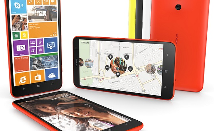 Lumia 1320 “Người Dơi” chính thức xuất hiện: Màn hình 6 inch, giá 7,2 triệu đồng