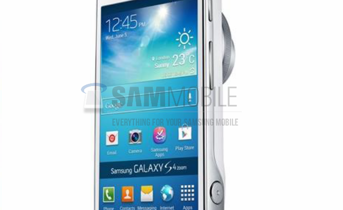 Rò rỉ thiết kế "cồng kềnh" của Galaxy S4 Zoom