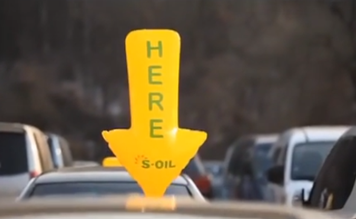 Chiến dịch tiết kiệm xăng dầu bằng bóng bay đơn giản