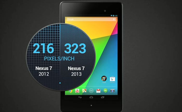 Máy tinh bảng Nexus 7 (2013) lại dính lỗi màn hình cảm ứng