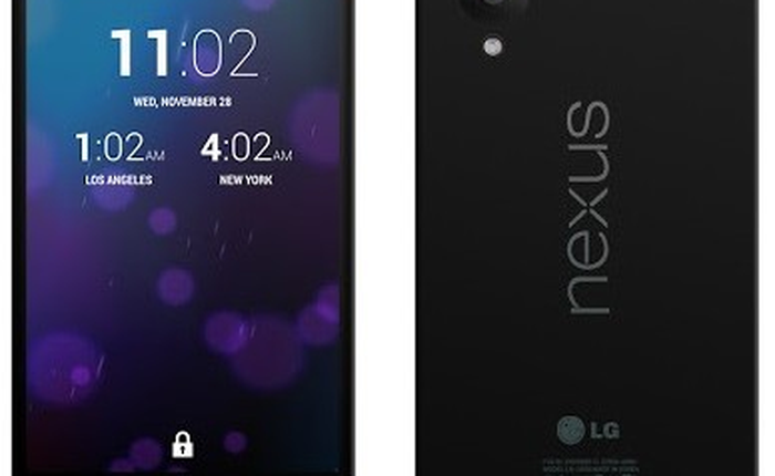 Nexus 5 sở hữu pin khủng 3.000 mAh thay vì 2.300 mAh?