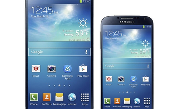 Tiết lộ thông số cấu hình của Galaxy S4 mini: Chip lõi kép, 1,5 GB RAM, camera 8 "chấm"