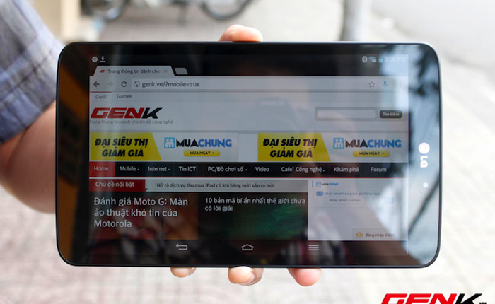 Cảm nhận nhanh máy tính bảng LG G Pad 8.3