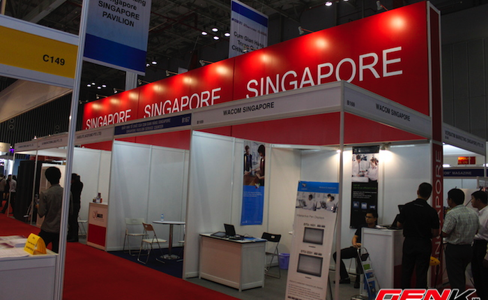 Toàn cảnh triển lãm Vietnam Telecomp 2013