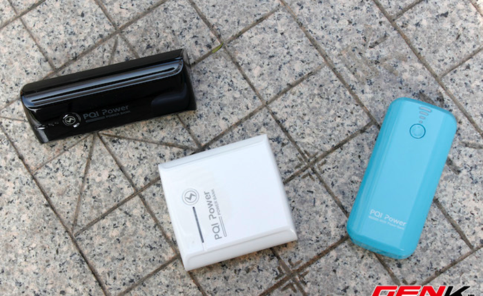 Bộ ba pin dự phòng PQI: nhỏ gọn, an toàn, dung lượng cao