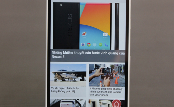 Cảm nhận thực tế điện thoại siêu lớn Oppo N1 tại Việt Nam