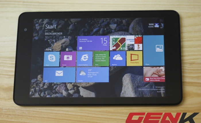 Cận cảnh máy tính bảng Dell Venue 8 Pro đầu tiên tại Việt Nam