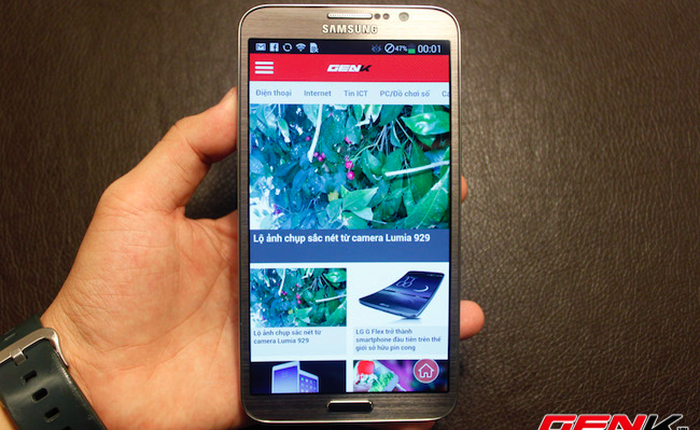 Đánh giá nhanh Samsung Galaxy Round