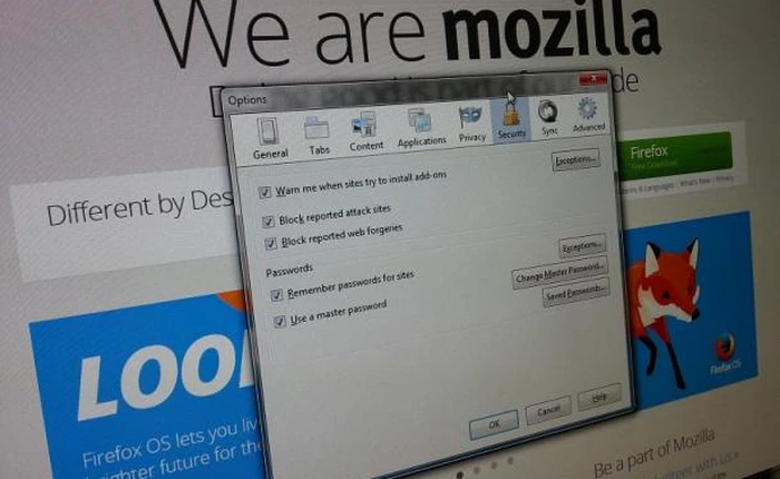 Bảo mật và quản lý mật khẩu đã lưu trên Firefox