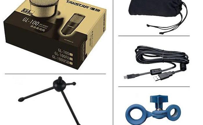 Takstar GL-100FX: Micro thu âm tại nhà chất lượng cao