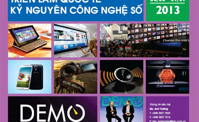 Một vòng triển lãm công nghệ VCW năm 2013