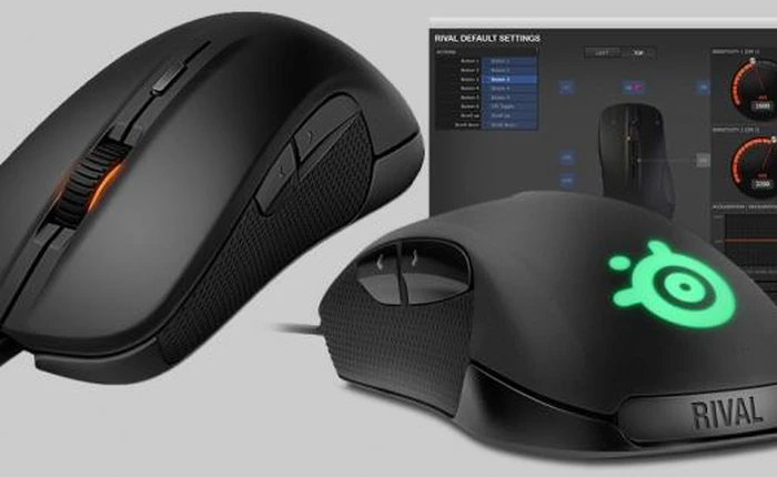 Chuột chơi game SteelSeries Rival - Vua chiến trường FPS