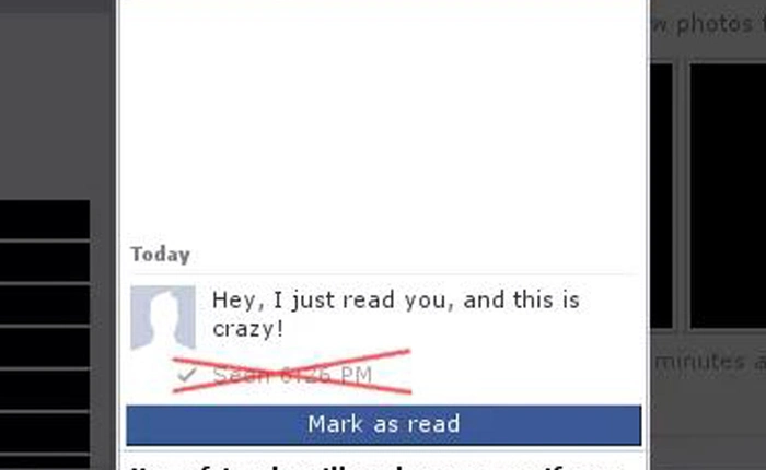 Vô hiệu hóa chữ "Seen" sau khi nhận tin nhắn trên Facebook