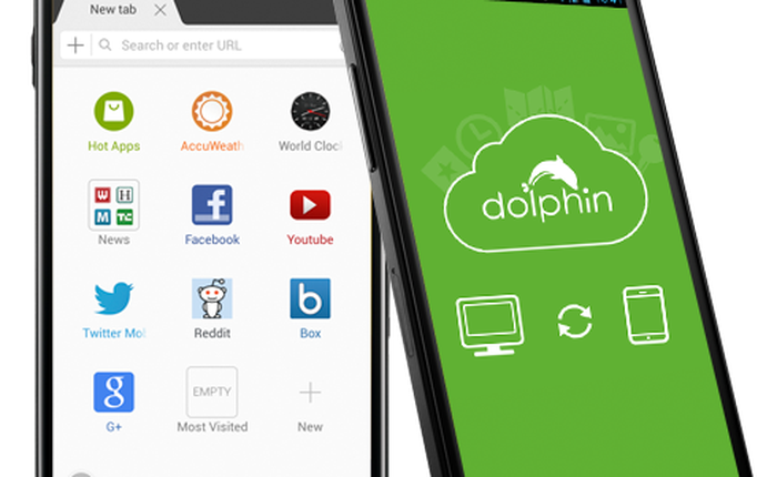 Dolphin Browser trở thành trình duyệt phổ biến trên di động