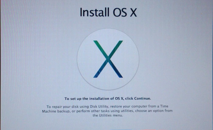 Hướng dẫn cài đặt mới Mac OS X Mavericks 10.9