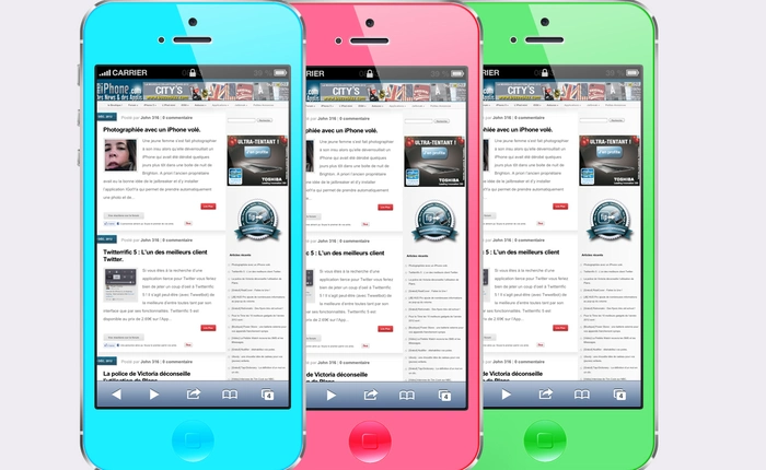 So sánh bộ khung mặt trước iPhone 5S và iPhone 5: Sự thay đổi là không đáng kể