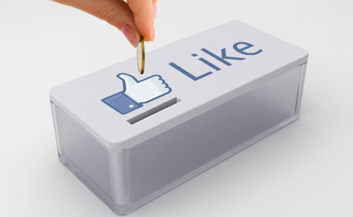 Tin nhắn Facebook đã tích hợp nút Like