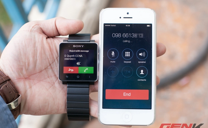 Mở hộp Sony Smartwatch 2: Màn hình đẹp, chạy mượt