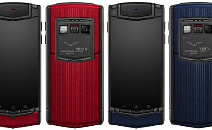 Vertu Ti Color: Vỏ titan, màn hình sa-phia, giá 244 triệu đồng
