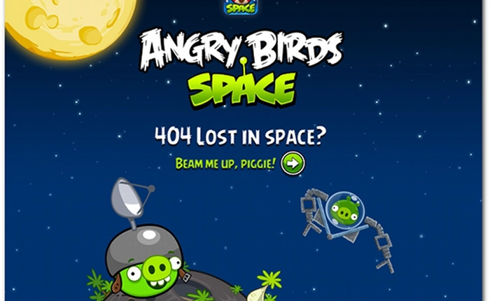 Vận dụng lỗi 404 một cách khéo léo trong chiến lược xây dựng thương hiệu