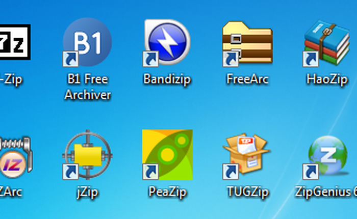 10 phần mềm nén và giải nén miễn phí cho Windows, Mac và Linux