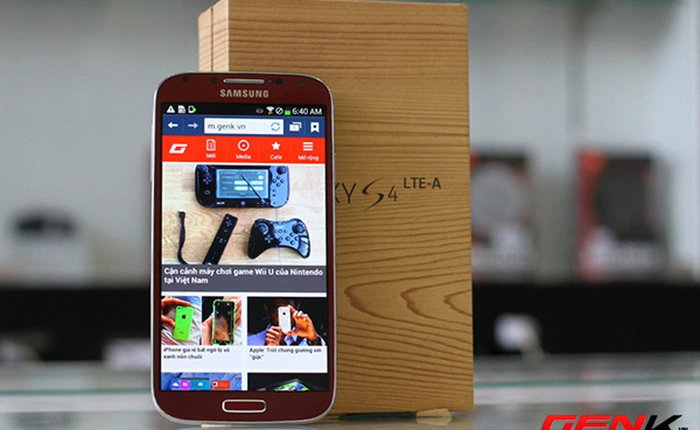 Đánh giá sơ bộ hiệu năng Galaxy S4 LTE-A chạy siêu chip Snapdragon 800 tại Việt Nam