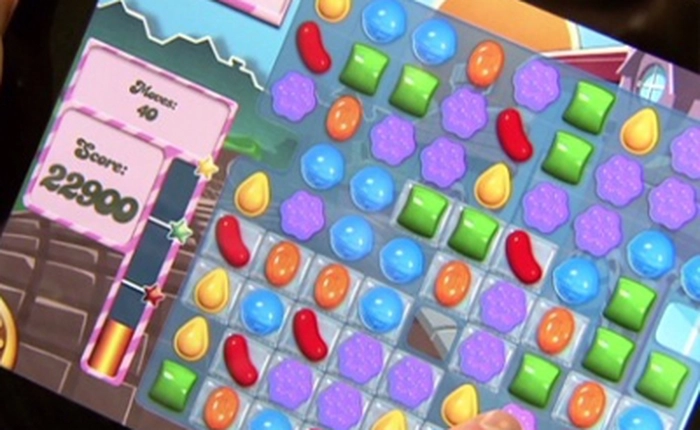 Candy Crush kiếm được gần triệu USD mỗi ngày