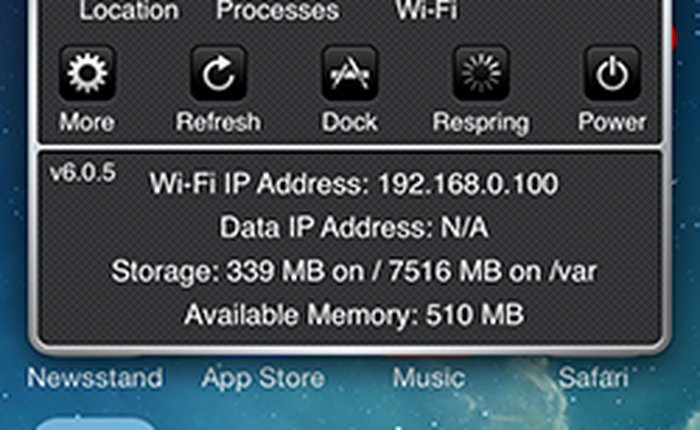 Hướng dẫn cài đặt SBSettings cho iPhone sử dụng iOS 7