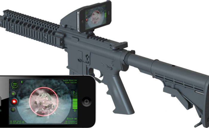 Sử dụng iPhone làm kính ngắm kỹ thuật số