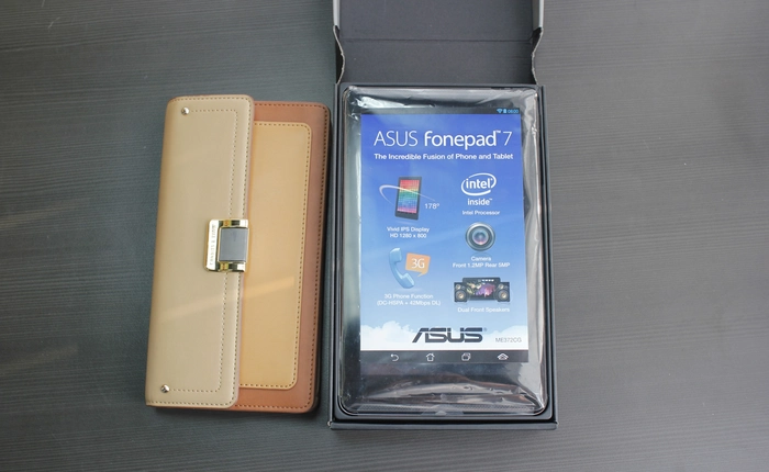 Mở hộp Asus Fonepad 7 - tablet gọi điện thế hệ mới