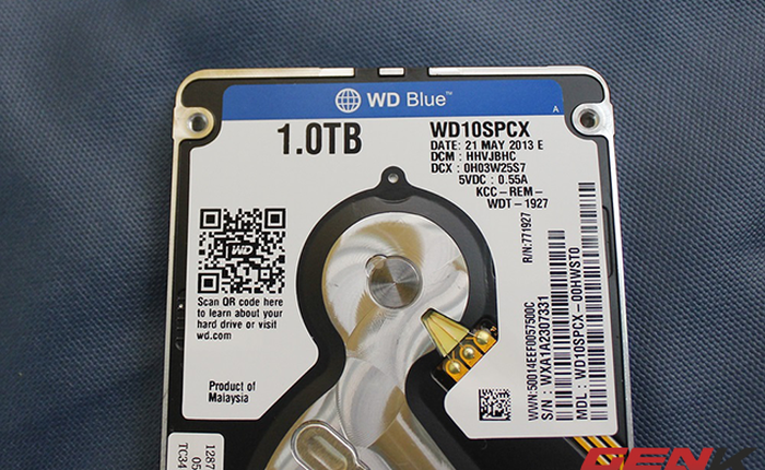 Đánh giá nhanh ổ cứng WD Blue Slim 1TB siêu mỏng cho laptop