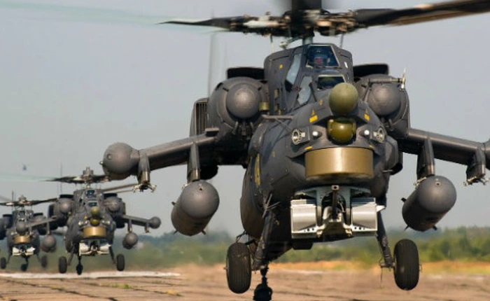 Xem "Kẻ săn đêm" Mi-28N phô diễn sức mạnh