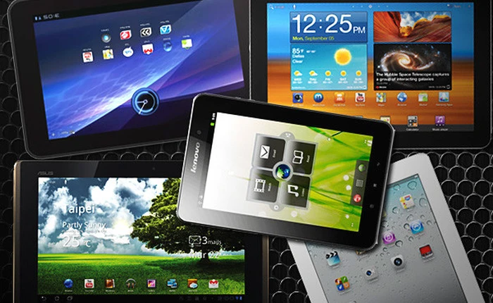 Top những “siêu mẫu” trong thế giới tablet