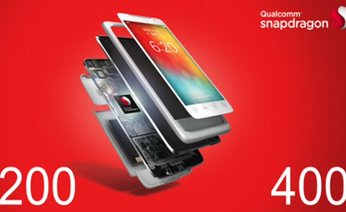 Qualcomm hé lộ 6 mẫu chip Snapdragon 200 dành cho điện thoại giá rẻ